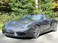 Gebraucht Porsche 718 Boxster Chrono 299 PS (219 kW) 2019 Achatgrau Cabrio