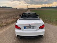 gebraucht BMW 120 Cabriolet i E88 M-Paket Weiß