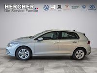 Gebraucht VW Golf VIII Life 131 PS (96 kW) 2023 Silber Limousine