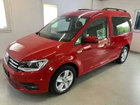 Gebraucht VW Caddy Comfortline 125 PS (91 kW) 2017 Kirschrot Van / Kleinbus