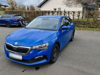 Gebraucht Skoda Scala 116 PS (85 kW) 2019 Blau Kleinwagen