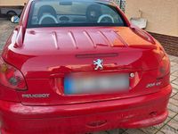 Gebraucht Peugeot 206 CC 101 PS (74 kW) 2007 Rot Cabrio