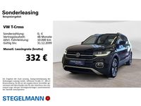 Gebraucht VW T-Cross Move 95 PS (69 kW) 2023 Schwarz SUV