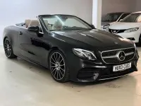 Gebraucht Mercedes E400 AMG 333 PS (244 kW) 2017 Obsidianschwarz  metalliclack Cabrio