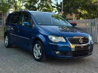 Brugt VW Touran Highline 170 HK (125 kW) 2008 Blå MPV