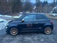Gebraucht Fiat 500 Lounge 86 PS (63 kW) 2016 Schwarz Kleinwagen