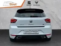 Gebraucht Seat Ibiza Black Edition 110 PS (80 kW) 2023 Nevada weiss Kleinwagen