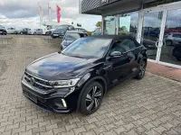Gebraucht VW T-Roc Cabriolet R-line 150 PS (110 kW) 2022 Deep black perleffekt Cabrio
