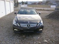 Gebraucht Mercedes E350 AMG line 231 PS (169 kW) 2011 Obsidianschwarz  metalliclack Cabrio