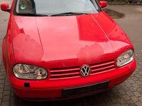 Gebraucht VW Golf IV 74 PS (54 kW) 1999 Rot Kleinwagen