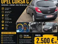 Gebraucht Opel Corsa 87 PS (63 kW) 2011 Grau Kleinwagen