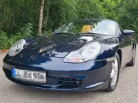 Gebraucht Porsche 986 Boxster 228 PS (167 kW) 2003 Blau Cabrio