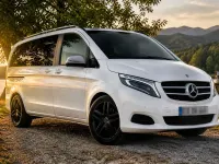 Gebraucht Mercedes V220 163 PS (119 kW) 2016 Weiß Van / Kleinbus