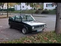 Gebraucht VW Golf Cabriolet Classicline 98 PS (72 kW) 1990 Schwarz Cabrio