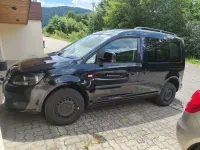 Gebraucht VW Caddy Comfortline 110 PS (80 kW) 2012 Schwarz Van / Kleinbus