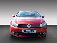 Gebraucht VW Golf Cabriolet Basis 105 PS (77 kW) 2014 Sunset red metallic Cabrio