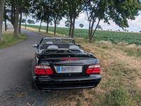 Gebraucht Mercedes CLK320 218 PS (160 kW) 2001 Schwarz Cabrio