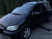 Gebraucht Opel Zafira 147 PS (108 kW) 2002 Schwarz Van / Kleinbus