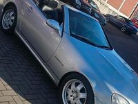 Gebraucht Mercedes SLK200 163 PS (119 kW) 2003 Silber Cabrio