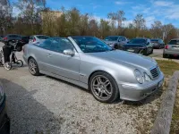 Gebraucht Mercedes CLK230 197 PS (144 kW) 2001 Silber Cabrio