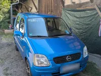 Gebraucht Opel Agila 75 PS (55 kW) 2003 Blau Van / Kleinbus