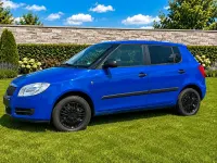Gebraucht Skoda Fabia 64 PS (47 kW) 2009 Blau Kleinwagen