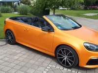 Gebraucht VW Golf Cabriolet R 265 PS (194 kW) 2013 Schwarz Cabrio