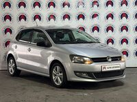 Gebraucht VW Polo Match 86 PS (63 kW) 2012 Silber Kleinwagen