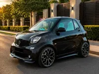 Gebraucht Smart ForTwo Cabrio Brabus 109 PS (80 kW) 2016 Schwarz Cabrio