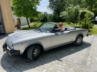 Gebraucht Fiat 124 Spider 105 PS (77 kW) 1986 Silber Cabrio