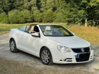 Gebraucht VW Eos 200 PS (147 kW) 2009 Weiß Cabrio