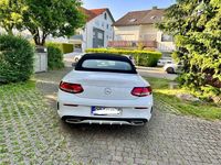 Gebraucht Mercedes C200 AMG line 184 PS (135 kW) 2018 Weiß Cabrio