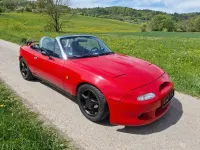 Usata Mazda MX5 1993 Rosso Cabrio