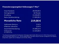 Gebraucht VW T-Roc Goal 150 PS (110 kW) 2025 Grau SUV