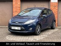 Gebraucht Ford Fiesta Trend 60 PS (44 kW) 2012 Blau Kleinwagen