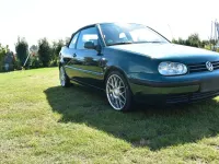 Gebraucht VW Golf Cabriolet 116 PS (85 kW) 1998 Grün Cabrio