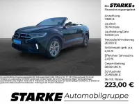 Gebraucht VW T-Roc Cabriolet R-line 150 PS (110 kW) 2024 Schwarz (deep black perleffekt schwarz) Cabrio