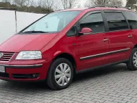 Brugt VW Sharan 140 HK (102 kW) 2008 Rød MPV