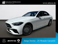 Gebraucht Mercedes C300 AMG 258 PS (189 kW) 2022 Unilack polarwei Limousine