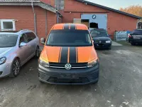 Gebraucht VW Caddy 102 PS (75 kW) 2019 Orange Van / Kleinbus