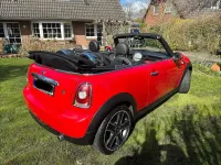 Brugt Mini One Cabriolet 98 HK (72 kW) 2010 Rød Cabriolet