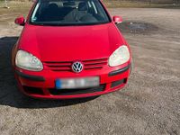 Gebraucht VW Golf V 2005 Rot Kleinwagen