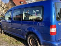 Gebraucht VW Caddy Maxi Life Team 109 PS (80 kW) 2010 Ravennablau metallic Van / Kleinbus