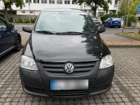 Gebraucht VW Fox 60 PS (44 kW) 2008 Schwarz Kleinwagen