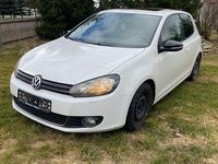 Gebraucht VW Golf VI Style 86 PS (63 kW) 2011 Weiß Kleinwagen