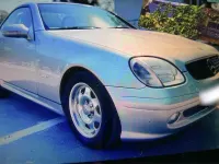 Gebraucht Mercedes SLK200 163 PS (119 kW) 2001 Silber Cabrio