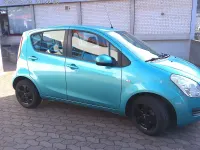 Gebraucht Suzuki Splash Club 65 PS (47 kW) 2009 Blau Kleinwagen