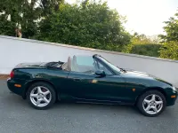 Gebraucht Mazda MX5 110 PS (80 kW) 2002 Grün Cabrio