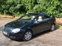 Usata VW Eos 150 CV (110 kW) 2007 Nero Cabrio