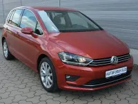 Gebraucht VW Golf Sportsvan Highline 125 PS (91 kW) 2015 Rot Van / Kleinbus